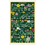 Cavallini Tea Towel - Wildflowers 2