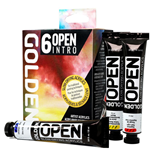 Golden Open Acrylic Introduction Set