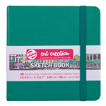 Talens Art Creation Sketch Books - Forest Green, 4.72"X4.72"