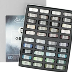 Jack Richeson Handrolled Color Set (40 ct.) - Greys