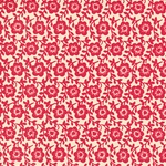 *NEW!* Carta Varese Florentine Paper- Vine Flower Red 19x27 Inch Sheet