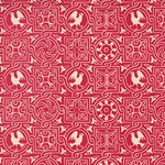 **NEW!* Carta Varese Florentine Paper- Dove Filagree in Red 19x27 Inch Sheet