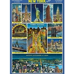 **NEW!** Cavallini Decorative Paper - New York City by Night 20"x28" Sheet