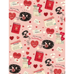 **NEW!** Cavallini Decorative Paper - Valentine Messages 20"x28" Sheet