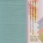 Origami Paper- Shimmer Metallic 4 colors, 8 sheets 5.87" Square