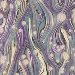 Tassotti Paper- Printed Marble Purple Marbled 19.5"x27.5" Sheet