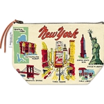 Cavallini Vintage Pouch- New York City