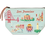 Cavallini Vintage Pouch- San Francisco