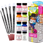 Angelus Acrylic Leather Paint Set - 13pc. Y2K