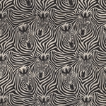 **NEW!** Nepalese Zebra Stampede on Natural 20x30" Sheet
