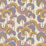 **NEW!** Rossi Decorated Papers from Italy - Papyrus in Pink, Purple, and Orange 28"x40" Sheet