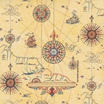 *NEW!* Carta Varese Florentine Paper- Compass 19x27 Inch Sheet