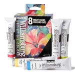 Williamsburg Handmade Oil Paint Set - 8pc. Bright Colors