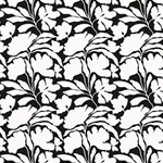 "Kelp Ink Floral Art" Paper 20x27" Sheet