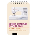 Rocky Nook Pocket Guides - Sewing Machine Singer Quantum Stylist 9960