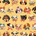 "Cute Dog" Decorative Paper 20x27" Sheet
