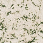Fiber Inclusions Lokta Paper- Green 19.5" x 29.5" Sheet