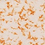 Fiber Inclusions Lokta Paper- Orange 19.5" x 29.5" Sheet