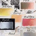 Stoneground Paint Co. Watercolor Set - Metallic Palette 6