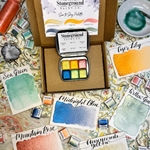 Stoneground Paint Co. Watercolor Set - Pearlescent Palette (Sea to Sky) 6