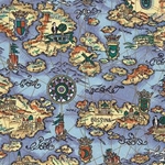 Fantasy Map - 18"x24" Sheet