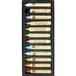 Sennelier Oil Pastels Set of 12 Iridescent Colors