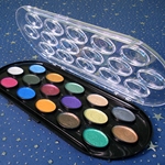 Yasutomo Pearlescent Watercolor Set - 16 Colors