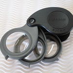 Carson TriView Folding Loupe (5X, 10X, &amp; 15X)