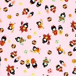 Kokeshi Dolls - 18"x24" Sheet