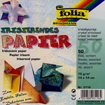 Origami Paper - Iridescent Crystal Embossed