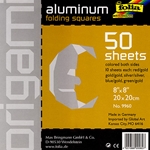 Origami Aluminum 8"x8" 50 sheets (20 x 20 cm)