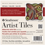 Strathmore Artist Tiles Watercolor Pad - 6"x6" 10 Tiles