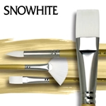 Royal & Langnickel Brush Collection - Bulk Pack of 72 Assorted Snowhite Acrylic & Oil Brushes