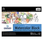 Canson Montval Watercolor 140 lb Cold-Pressed Blocks