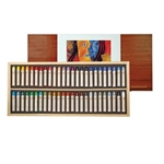 Sennelier Oil Pastel Wood Box Set of 50 Original Picasso Colors