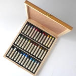 Sennelier Oil Pastel Plein-Air Wood Box set of 36