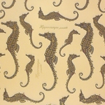 Rossi Decorative Paper from Italy- Seahorses 28x40 Inch Sheet