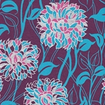 India Floral Screenprints