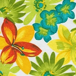 India Floral Screenprints