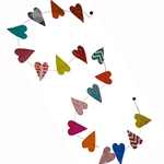 Decorative Paper Garland- Multicolor Hearts