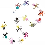 Decorative Paper Garland- Multicolor Octopus