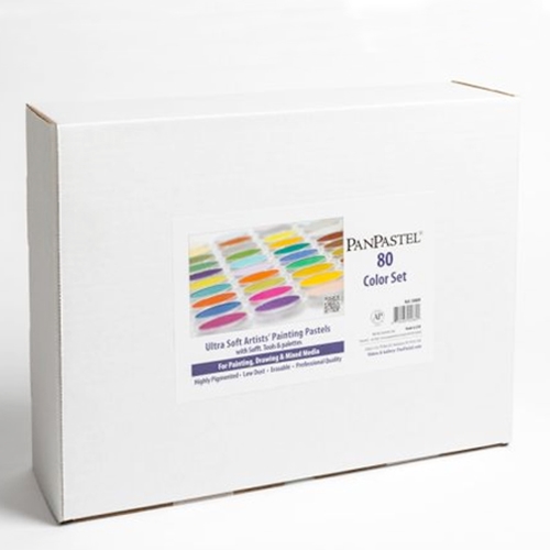 Complete Set of 80 Pan Pastels