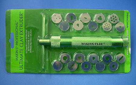 Makin's Professional Ultimate Clay Extruder Deluxe Set 21pcs Stainless  Steel 35182 - Poly Clay Play
