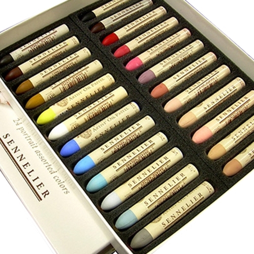 Sennelier Oil Pastels Set of 24 Portrait Colors