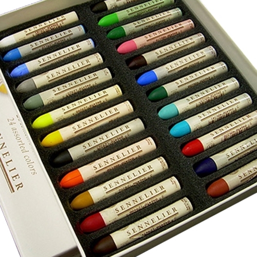 24-color Assorted Oil Pastel Set