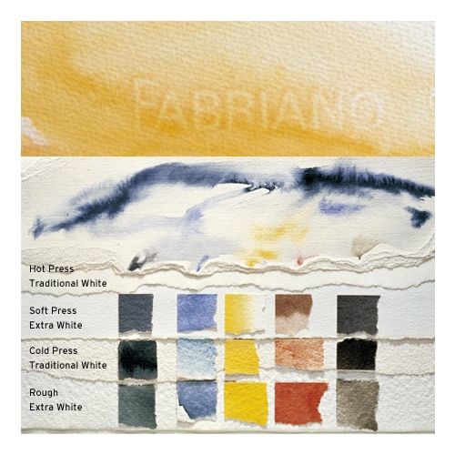 Fabriano Artistico Watercolor Paper - 22 x 30, Extra White, Cold Press, 5  Sheets, 140 lb