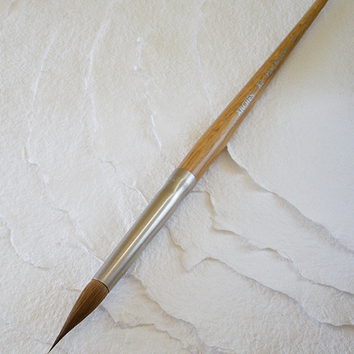 Arches Pure Kolinsky Red Sable Brushes Pointed Round Size 10