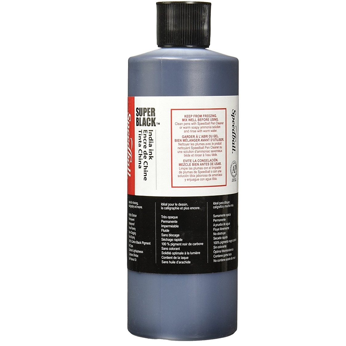 Speedball Super Black India Ink 2oz