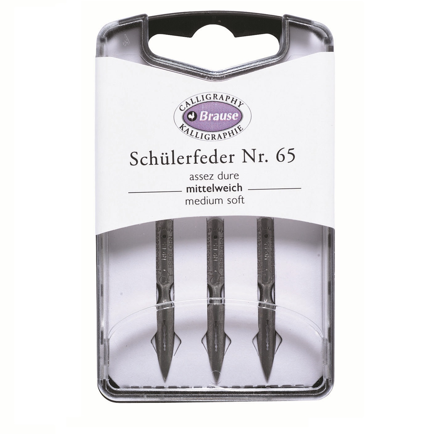 Brause L'Ecoliere Box of 3 Nibs - Medium Soft - 65