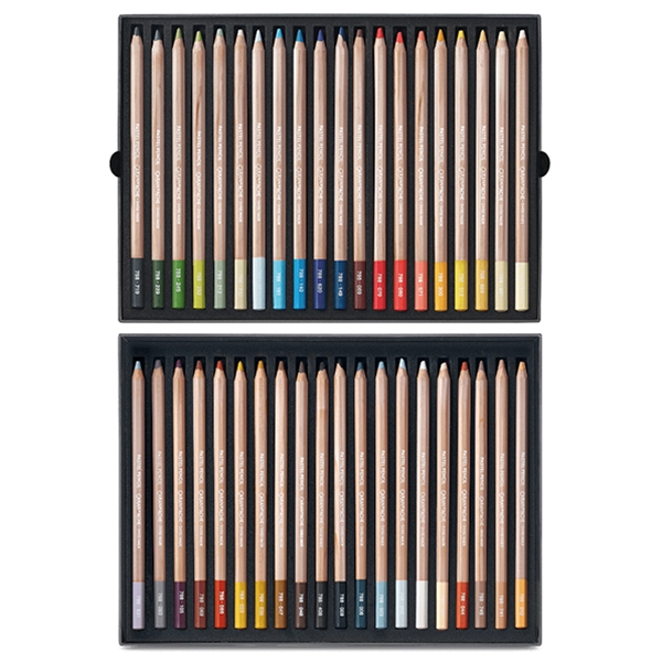 Caran d'Ache Pastel Coloured Pencils 40 Set